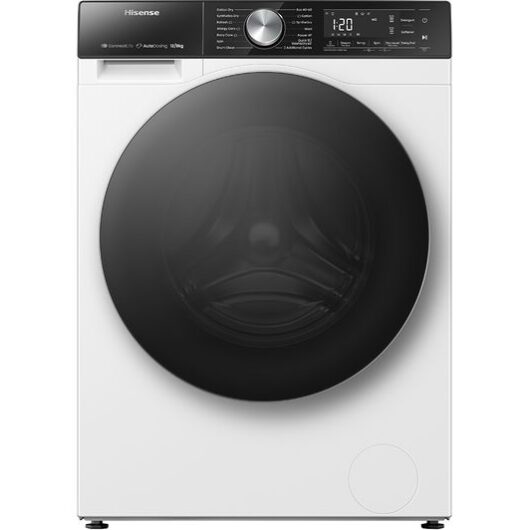 HISENSE 5S Series Auto Dosing WD5S1245BW WiFi-enabled 12 kg Washer Dryer - White