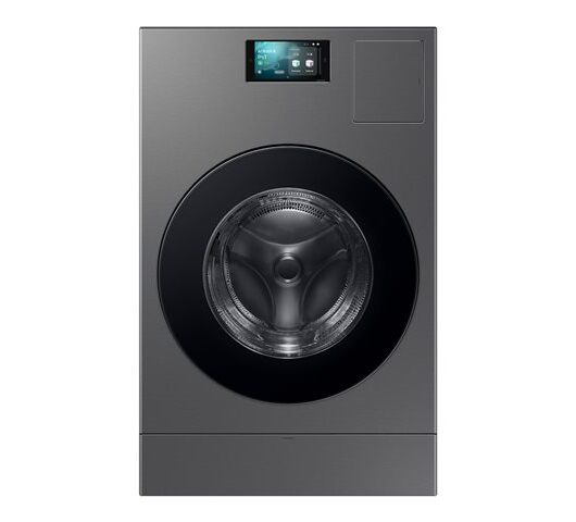 Samsung WD18DB8995BZ washer/dryer - front loading - freestanding - dark steel