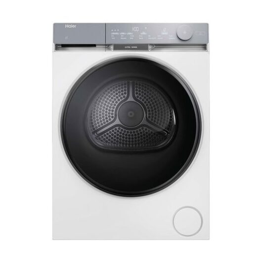 HAIER X Series 9 HD100-CQ387U1 WiFi-enabled 10 kg Heat Pump Tumble Dryer - White
