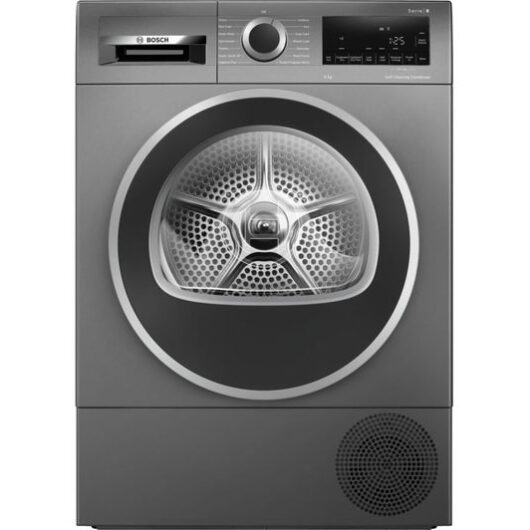 BOSCH Series 6 WQG245R2GB 9 kg Heat Pump Tumble Dryer - Graphite