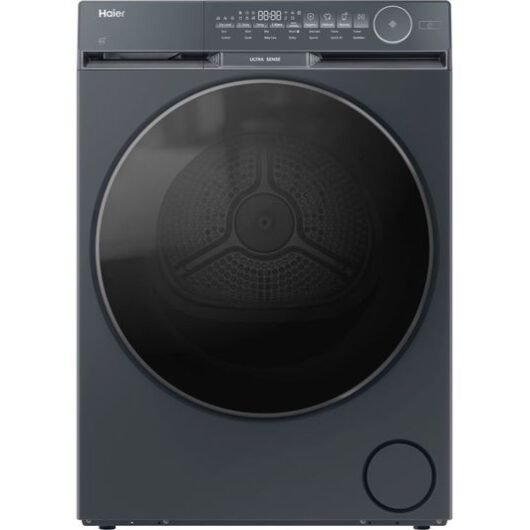 HAIER X Series 9 HD90-CQ387PGU-UK WiFi-enabled 9 kg Heat Pump Tumble Dryer - Graphite