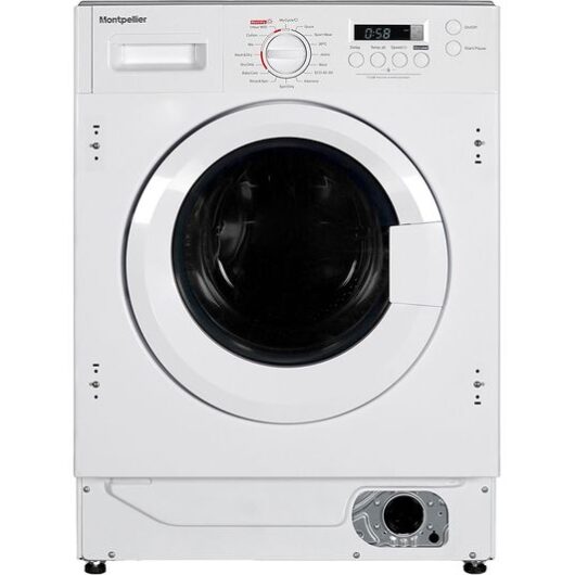 MONTPELLIER MIWD8614 Integrated 8 kg Washer Dryer