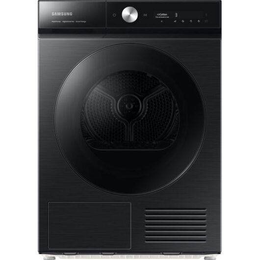SAMSUNG Bespoke Series 8 Super Speed Dry DV90BB9545GBS1 WiFi-enabled 9 kg Heat Pump Tumble Dryer - Black