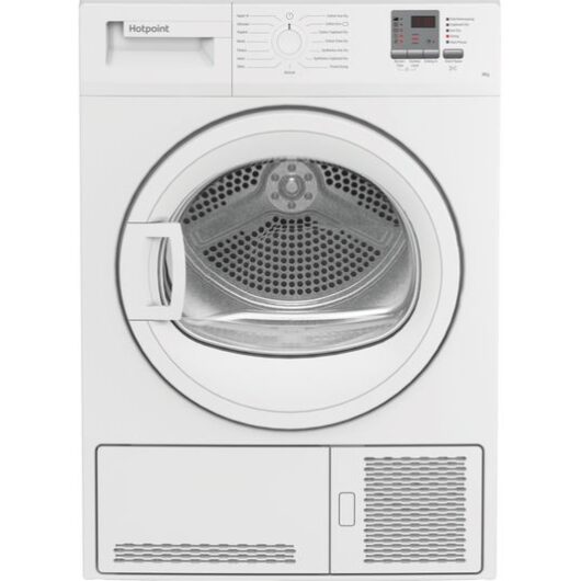 HOTPOINT C HD C82 WWGD UK 8 kg Condenser Tumble Dryer - White